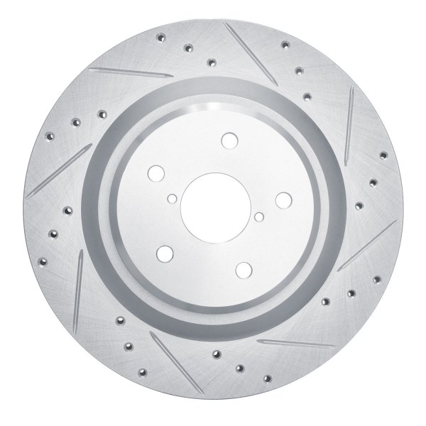 DFC® - Premium Drilled and Slotted Rear Brake Rotor