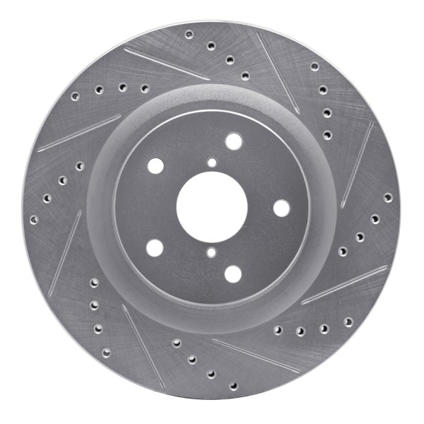 DFC® - Premium Drilled and Slotted Front Brake Rotor