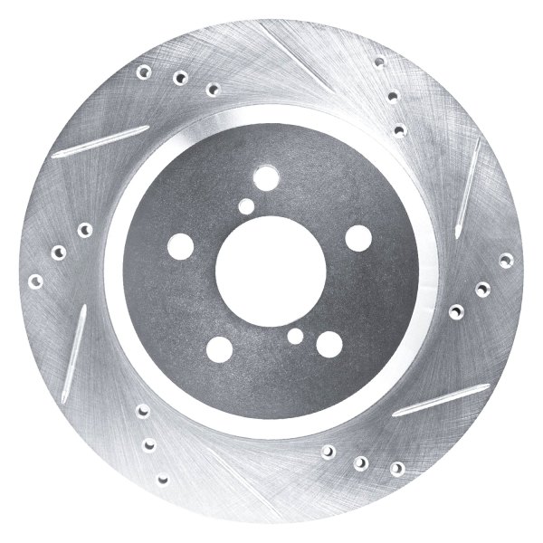 DFC® - Premium Drilled and Slotted Rear Brake Rotor