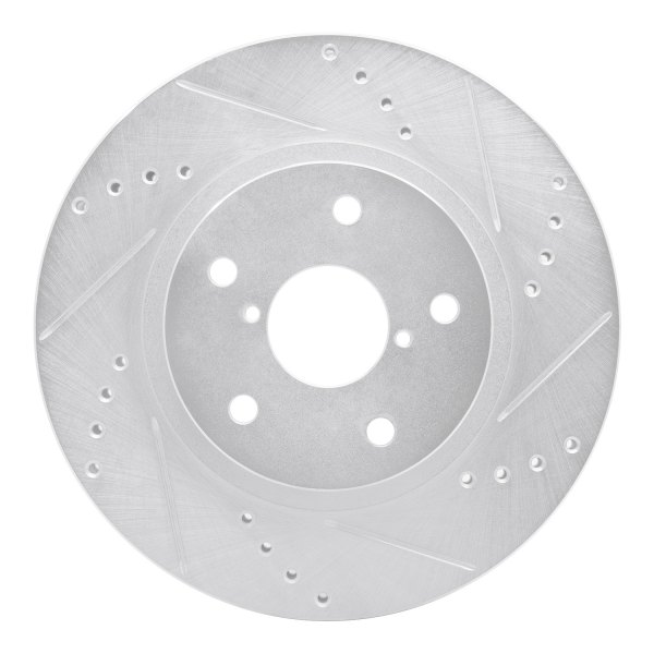 DFC® - Premium Drilled and Slotted Front Brake Rotor