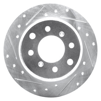 DFC® - Premium Drilled and Slotted Rear Driver Side Brake Rotor