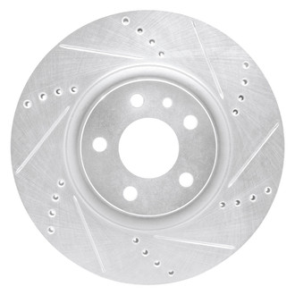 DFC® - Premium Drilled and Slotted Front Passenger Side Brake Rotor