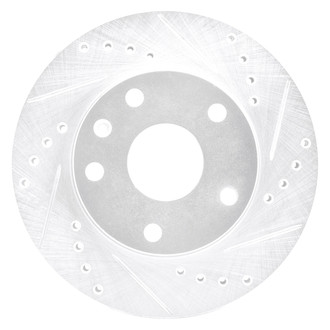 DFC® - Premium Drilled and Slotted Front Passenger Side Brake Rotor