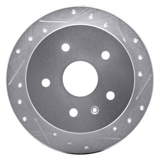 DFC® - Premium Drilled and Slotted Rear Passenger Side Brake Rotor