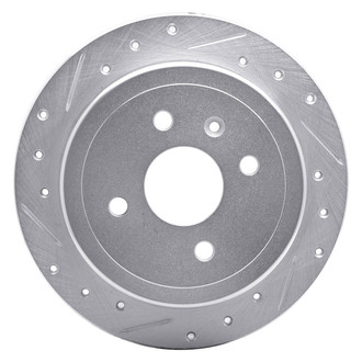 DFC® - Premium Drilled and Slotted Rear Passenger Side Brake Rotor