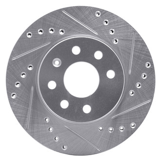 DFC® - Premium Drilled and Slotted Front Passenger Side Brake Rotor