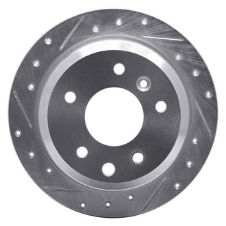 DFC® - Premium Drilled and Slotted Rear Driver Side Brake Rotor