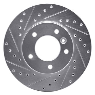 DFC® - Premium Drilled and Slotted Front Driver Side Brake Rotor
