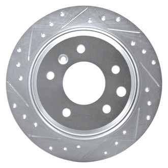 DFC® - Premium Drilled and Slotted Rear Driver Side Brake Rotor