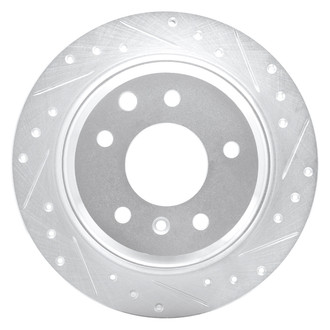 DFC® - Premium Drilled and Slotted Rear Passenger Side Brake Rotor