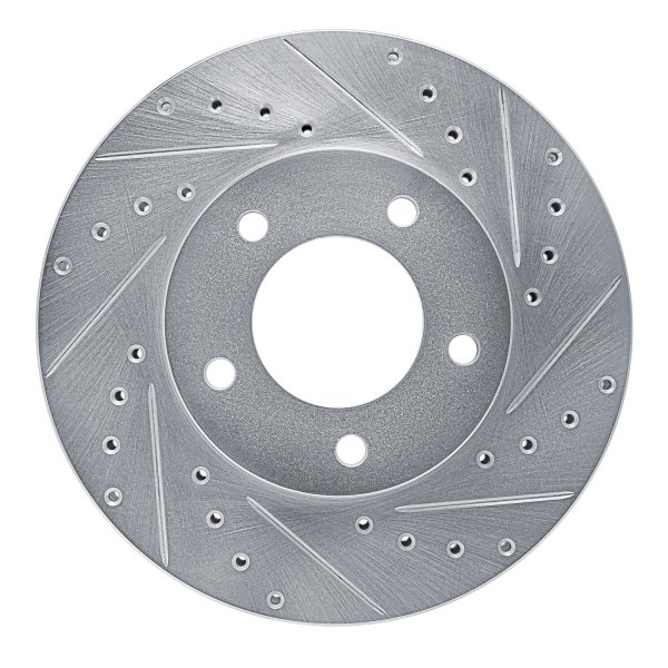 DFC® - Premium Drilled and Slotted Front Brake Rotor