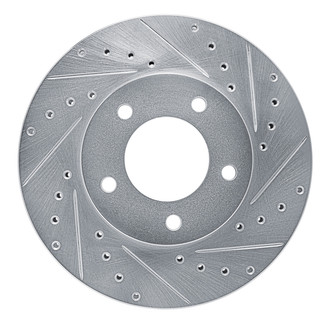 DFC® - Premium Drilled and Slotted Front Passenger Side Brake Rotor