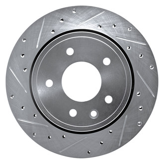 DFC® - Premium Drilled and Slotted Rear Driver Side Brake Rotor