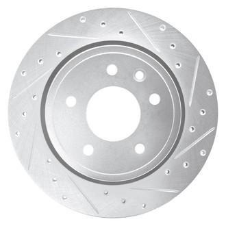 DFC® - Premium Drilled and Slotted Rear Passenger Side Brake Rotor