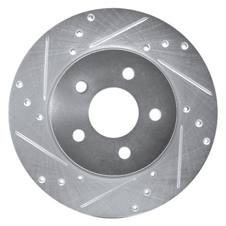DFC® - Premium Drilled and Slotted Rear Driver Side Brake Rotor