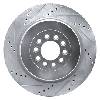 DFC® - Premium Drilled and Slotted Front Driver Side Brake Rotor
