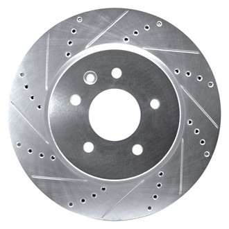 DFC® - Premium Drilled and Slotted Rear Driver Side Brake Rotor