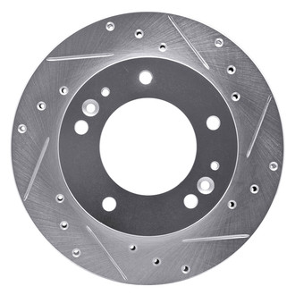 DFC® - Premium Drilled and Slotted Rear Passenger Side Brake Rotor