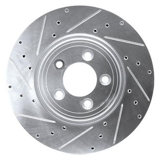 DFC® - Premium Drilled and Slotted Front Driver Side Brake Rotor