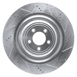 DFC® - Premium Drilled and Slotted Front Driver Side Brake Rotor