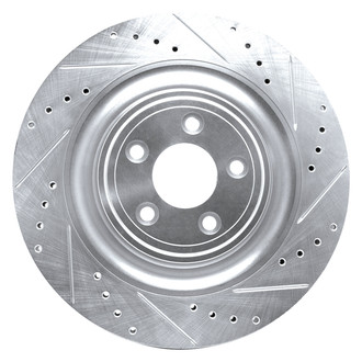 DFC® - Premium Drilled and Slotted Rear Passenger Side Brake Rotor