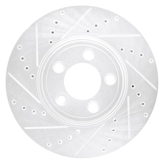 DFC® - Premium Drilled and Slotted Front Driver Side Brake Rotor