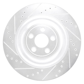 DFC® - Premium Drilled and Slotted Rear Driver Side Brake Rotor