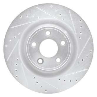 DFC® - Premium Drilled and Slotted Rear Passenger Side Brake Rotor