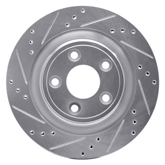 DFC® - Premium Drilled and Slotted Rear Driver Side Brake Rotor