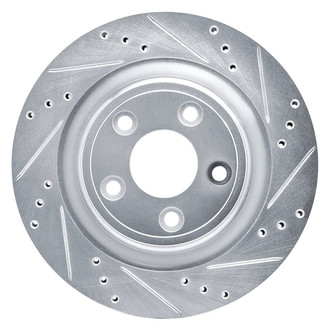DFC® - Premium Drilled and Slotted Rear Passenger Side Brake Rotor