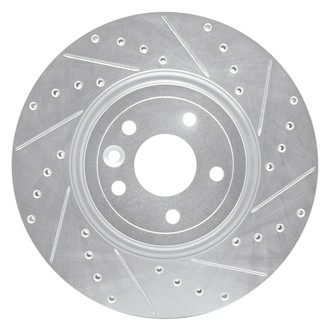 DFC® - Premium Drilled and Slotted Front Passenger Side Brake Rotor