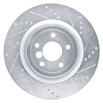 DFC® - Premium Drilled and Slotted Rear Passenger Side Brake Rotor
