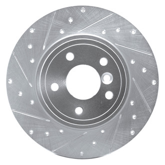 DFC® - Premium Drilled and Slotted Rear Driver Side Brake Rotor
