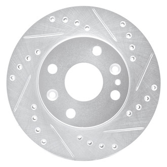 DFC® - Premium Drilled and Slotted Front Passenger Side Brake Rotor