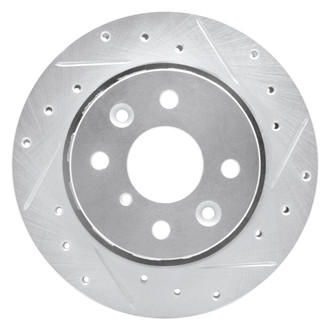 DFC® - Premium Drilled and Slotted Front Passenger Side Brake Rotor
