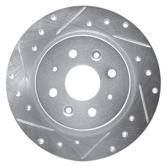 DFC® - Premium Drilled and Slotted Rear Driver Side Brake Rotor