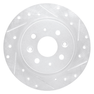 DFC® - Premium Drilled and Slotted Rear Passenger Side Brake Rotor