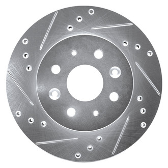 DFC® - Premium Drilled and Slotted Front Brake Rotor