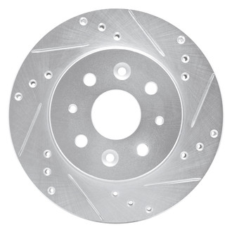 DFC® - Premium Drilled and Slotted Front Passenger Side Brake Rotor