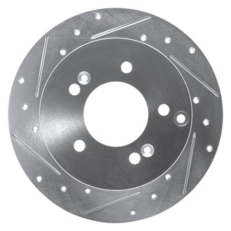 DFC® - Premium Drilled and Slotted Rear Driver Side Brake Rotor