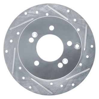 DFC® - Premium Drilled and Slotted Rear Passenger Side Brake Rotor