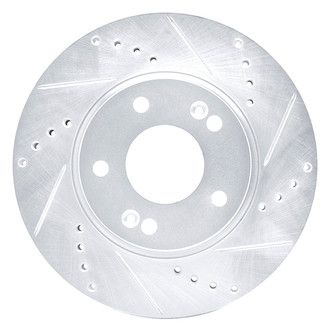 DFC® - Premium Drilled and Slotted Front Passenger Side Brake Rotor