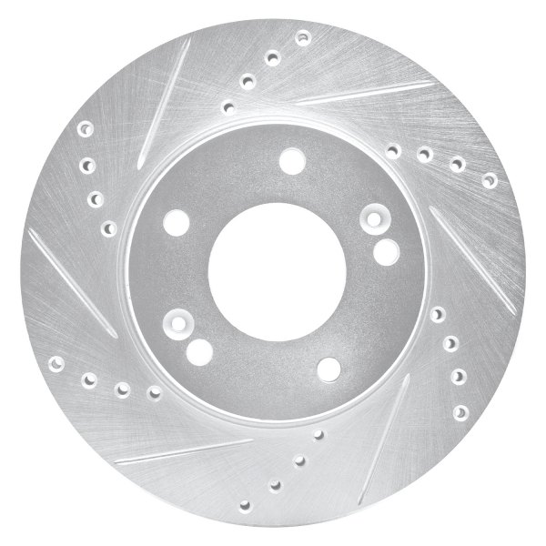 DFC® - Premium Drilled and Slotted Front Brake Rotor