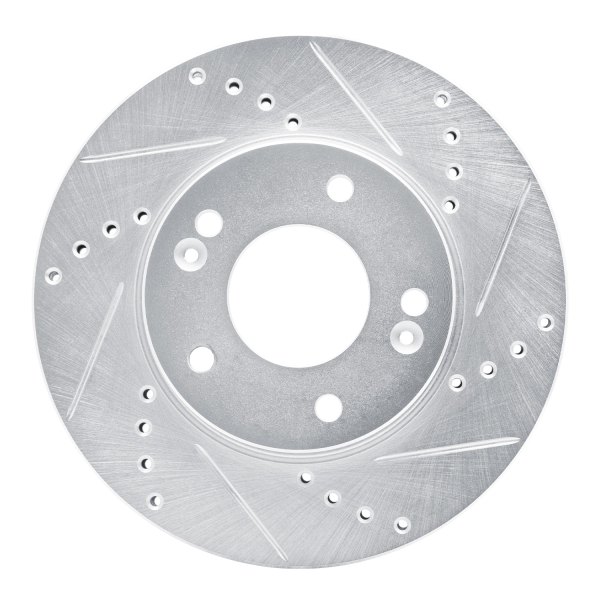 DFC® - Premium Drilled and Slotted Front Brake Rotor