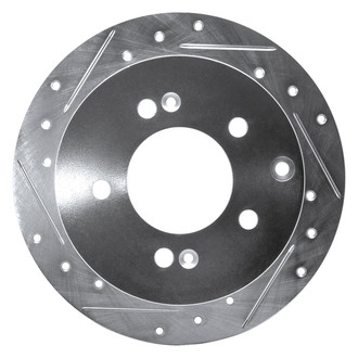 DFC® - Premium Drilled and Slotted Rear Driver Side Brake Rotor