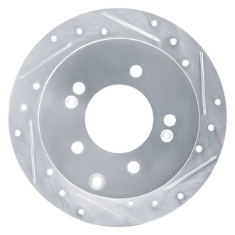 DFC® - Premium Drilled and Slotted Rear Passenger Side Brake Rotor