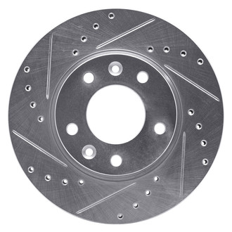 DFC® - Premium Drilled and Slotted Front Driver Side Brake Rotor