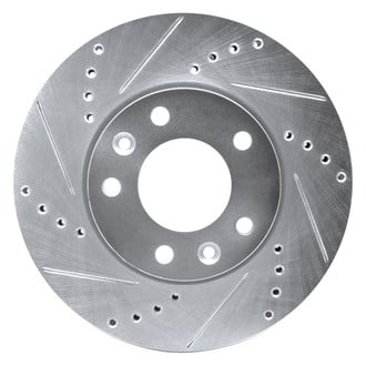 DFC® - Premium Drilled and Slotted Front Driver Side Brake Rotor