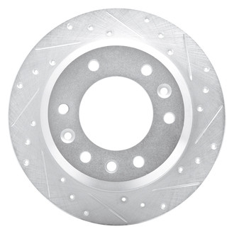 DFC® - Premium Drilled and Slotted Rear Passenger Side Brake Rotor