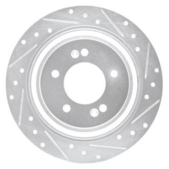 DFC® - Premium Drilled and Slotted Rear Passenger Side Brake Rotor